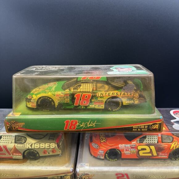 Lot Of 5 Winners Circle NASCAR Diecast Cars Scale 1:24 Racecars Vintage - Picture 4 of 6